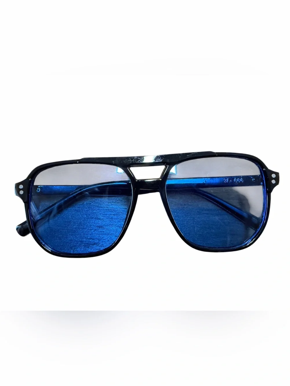 Men's Blue Polarized Swim Sunglasses